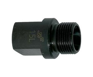 RIEGLER 112512-VMS 01 - Boquilla de premontaje para junta de acero inoxidable M8 x 1,0, 1 unidad