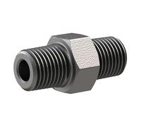 RIEGLER 113113-TFD 280-212 - Boquilla de doble pesaje 280 AG/AG R 2 1/2, hierro maleable, color negro, 1 unidad