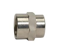 Riegler 115664 Value Line - Casquillo G 3/8, AF 22, latón niquelado