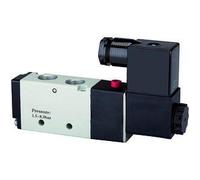 RIEGLER 116126-517.2003 - Válvula de 5/2 vías (monostor, G 1/4, 24 V CC, 850 l/min, 1 unidad)