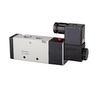 RIEGLER 116136-517.2106 - Válvula electropneum, 5/2 vías, 4 V, monoestable, G 1/2, 230 V, 50 Hz, 1 unidad