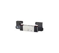 RIEGLER 116168-517.3203 - Válvula electropneum, 5/3 vías, centro entl, G 1/4, 24 VDC 550 l/min, 1 unidad