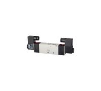RIEGLER 116169-517.3204 - Válvula electropneum, 5/3 vías, G 1/4, 24 V CC, 950 l/min, 1 unidad