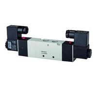 RIEGLER 116182-517.3403 - Válvula electropneum, 5/3 vías, G 1/4, 24 VDC, 550 l/min, 1 unidad
