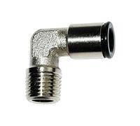 RIEGLER 116198-52.018-8-E - Tornillo de rosca angular. "value line", R 1/8 a, MS vern. Ø8 mm, 1 unidad