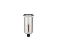 RIEGLER 116411-GF 34 600 - Recipiente de metal con tubo de visión y válvula de drenaje totalmente automática, 1 unidad