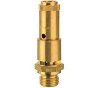 RIEGLER 117716-227.66-2,8 - Válvula de seguridad DN 10, latón, G 3/4, presión de respuesta 2,8 bar, 1 unidad