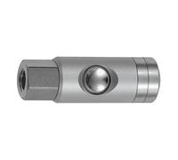 RIEGLER 134058-244.22-D-A - Acoplamiento de seguridad NW 5,5, giratorio, aluminio, G 3/8 IG, 1 unidad