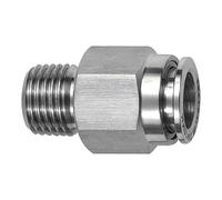 RIEGLER 135083-845.038-8 ES R3/8 a, tubo exterior Ø 8, ES 1.4404, 1 unidad