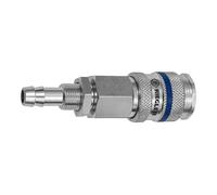RIEGLER 141529-244.51-E - Acoplamiento de liberación rápida NW 7,8, acero, boquilla LW 6, M12 x 1, 1 unidad