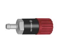 RIEGLER 141762-425.24-DREH - Acoplamiento de seguridad giratorio NW 8, ISO 6150 C, acero, boquilla LW 10, 1 unidad