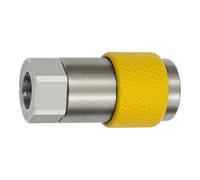 RIEGLER 141874-426.03-DREH-GR - Acoplamiento giratorio de seguridad NW 6, ISO 6150 C, G 1/2 IG, gris, 1 unidad