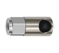 RIEGLER 141926-406.01-ES - Acoplamiento de seguridad con botón de presión (NW 6, ISO 6150 C, ES, G 1/8 IG, 1 unidad)