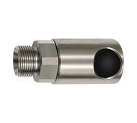 RIEGLER 141981-411.13-ES - Conector de seguridad con botón de presión (NW 11, ISO 6150 C, ES, G 1/2 AG, 1 unidad)