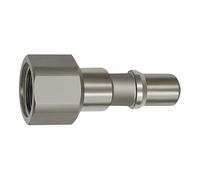 RIEGLER 141988-411.52-ES - Pezón para acoplamientos NW 11, ISO 6150 C, acero inoxidable, G 3/8 IG, 1 unidad