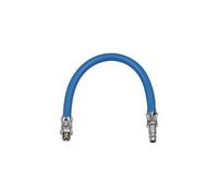 RIEGLER 142182-VD-300-7,2-1/4 Amortiguador de vibraciones con manguera de PVC de 300 mm, NW 7,2-NW 7,8 G 1/4 AG, 1 unidad