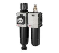 RIEGLER 142480-FUM 601 M-10-KM WE - Juego de 2 piezas "FUTURA-mini", metal, compacto, G1/4, 0,5-10, HA, 1 unidad