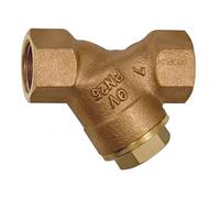RIEGLER 143322-60-2/K-0,6 - Guardabarros (fundición roja, Rp 3/8, DN 10, MW 0,6 mm, 1 unidad)