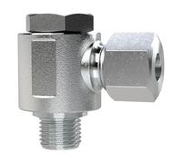 RIEGLER 158875-SWV25SST - Atornillado de ángulo orientable, G 1 a, diámetro exterior de tubo 25, 1 unidad