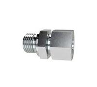 RIEGLER 159506-GEM1810LST - Tornillo roscado recto M18 a, diámetro de tubo 10, acero verz, 1 unidad