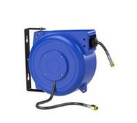 RIEGLER 206189 - Enrollador de manguera de aire comprimido/manguera de PVC (12 x 8R1/4-R3/8 8 m, 1 unidad)