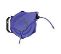 RIEGLER 2594000-1 - Enrollador de Manguera Aire (PVC, diámetro de 13,5 cm, longitud de 14 m)