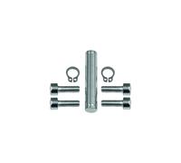 RIEGLER CETOP 453.142 - Cilindro de fijación de horquilla giratoria, 4 tornillos, 1 perno y fusible, apto para pistones de 160 mm