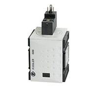 RIEGLER FU 923-AC FUTURA - Válvula de 3/2 vías accionada eléctricamente con bobina, 24 V CA, 50 Hz, tamaño 1, G 1/4"