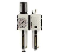 RIEGLER FUTURA 139558-FU 603-M-4 - Unidad de mantenimiento (2 piezas, MBeh, BG2, G 3/8, 0,2-4 bar, HA, 1 unidad)