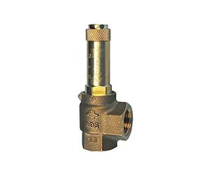 Riegler - Las válvulas de seguridad de esquina en peso. g 1/2 sw 27 mm
