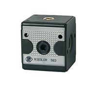 RIEGLER Multifix 100609-T 33 - Distribuidor (4 salidas, 1 unidad, BG 3, G 1/2, 4 salidas, 1 unidad)
