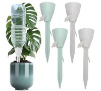 Riego De Plantas, Regador Automático, 4 Piezas, Set De Regadores Por Goteo Para Macetas, Riego Por Goteo Automático Ajustable, Dosificador De Agua Por Goteo Para Plantas De Interior Y Exterior