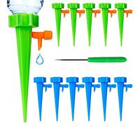 Riego por Goteo Automático Kit，12 Pcs Sistema de riego automático por goteo Ajustable dispositivo de riego，para Jardín Bonsáis y Flores