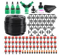 Riego Por Jardín - Tubería Con Conexión Rápida De 50 Metros | de Riego - Para Césped, Invernadero, Exterior, Interior, Cama De Cultivo Elevada Y Plantas