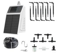 Riego Solar 10M PVC Agua Riego Solar 10M PVC Agua Riego Solar | solar integrada, programación automática, tubo 10 metros, para ideal para jardines pequeños