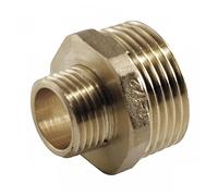 RIEGOPRO Machón reducido fabricado en latón. (1 1/4" x 3/4")