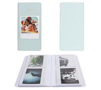 Rieibi Álbum de fotos para cámara Fujifilm Instax Wide210/Wide300/Wide400, álbum para Polaroid, película de 3.4 x 4.3 pulgadas de ancho, 64 bolsillos, álbum de fotos para álbum Instax Wide 400, para