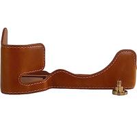 Rieibi Alpha 7 IV - Funda de piel sintética para cámara digital Sony a7 IV a7S III A1, funda protectora para Sony A7M4 A7SM3 Alpha 1, Brown, Funda para cámara