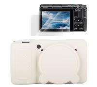 Rieibi Funda de Silicona para Ricoh GR IV, Accesorios Ricoh GR IV GRIV GR4 con 2 películas Protectoras de Pantalla, Cubierta de Lente Desmontable para GRIV (Solo para GR4)