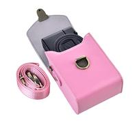 Rieibi Funda para cámara Sony RX100 y HX Series - Funda de Piel Retro para Ricoh GR IIIx III II/Canon G7X II/G7X III / SX720/SX730/SX740 / G9X/G9X II - Rosado
