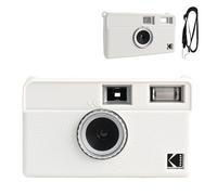 Rieibi H35 - Funda protectora de silicona suave para cámara Kodak EKTAR H35, con correa para el hombro (sin cámara), color blanco