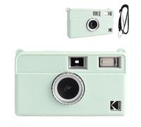 Rieibi H35 - Funda protectora de silicona suave para cámara Kodak EKTAR H35, con correa para el hombro (sin cámara), color verde