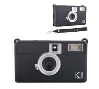 Rieibi H35N - Funda protectora de silicona suave para cámara Kodak EKTAR H35N, con correa para el hombro (sin cámara), color negro