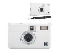 Rieibi H35N - Funda protectora de silicona suave para cámara Kodak EKTAR H35N, con correa para el hombro (sin cámara), color blanco