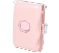 Rieibi Mini Link 2 - Funda protectora para impresora Fujifilm Instax Mini Link 2 con correa para el hombro, Clear, Estuche de belleza