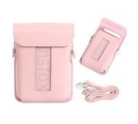 Rieibi Mini Link 3 - Funda protectora para impresora Fujifilm Instax Mini Link 3, funda para Instax Mini Link3 con correa para el hombro, funda de poliuretano para impresora de smartphone