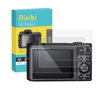 Rieibi - Protector de pantalla para cámara digital Canon, PowerShot SX720, SX710, SX700, SX610, SX620, G16, G15, película de vidrio templado, antihuellas, antiarañazos, ultratransparente (3 unidades)