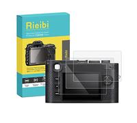 Rieibi Protector de pantalla para cámara digital Leica M11, 0,33 mm, dureza 9H, película de vidrio templado para Leica M11, antihuellas, antiarañazos, ultra transparente