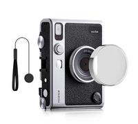 Rieibi Tapa de objetivo para Fujifilm Instax Mini Evo, Pc Gris, Tapa de objetivo