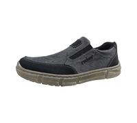 Rieker 04054, Mocasín Hombre, 45 Negro Grafito, 46 EU